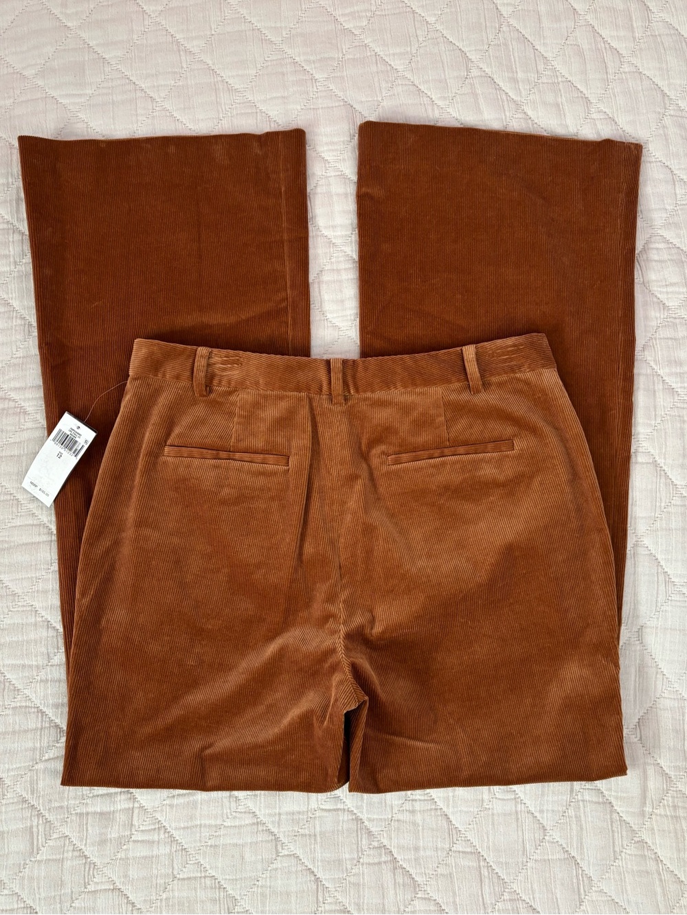 Ralph Lauren High Rise Corduroy Flare Jeans Sz 12 NWT - - Picture 11 of 11